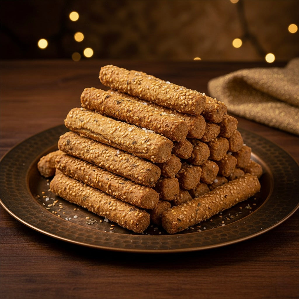 Salzstangen mit Thymian